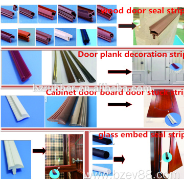 PVC Hard Rubber Sealing Strip for door window